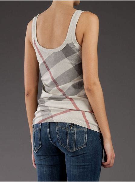 burberry inspired top|Burberry tank tops.